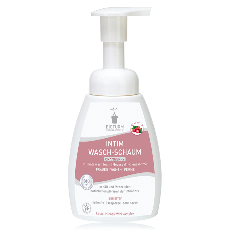 Intim Wasch-Schaum Cranberry von Bioturm Naturkosmetik