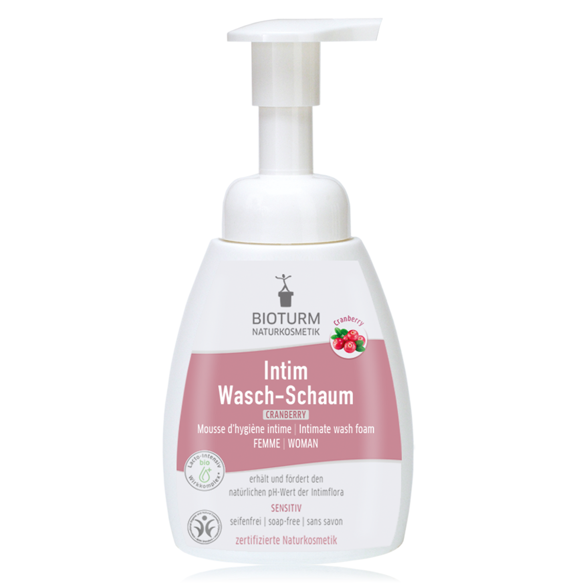 Intim Wasch-Schaum Cranberry von Bioturm Naturkosmetik