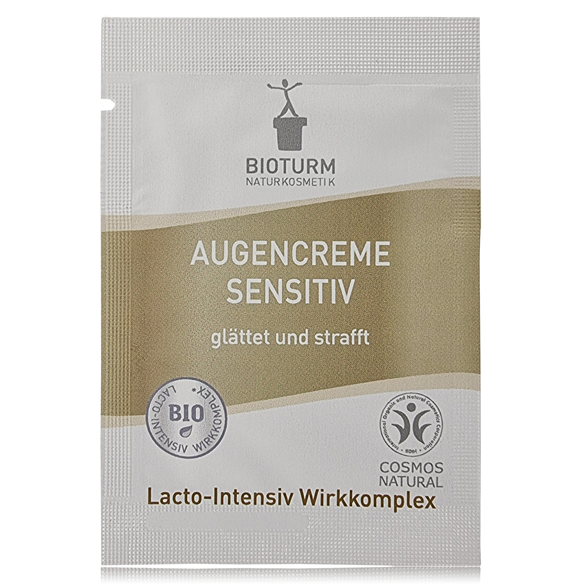 Probesachet der Augencreme sensitiv von Bioturm Naturkosmetik